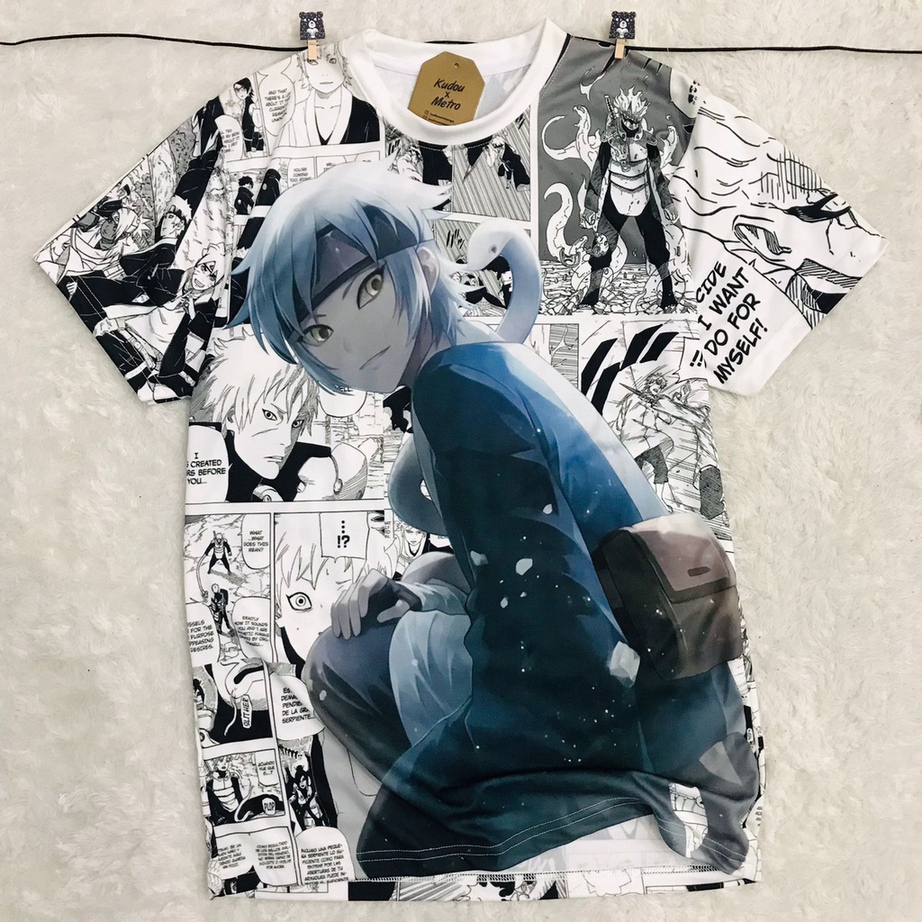 Tshirt Mitsuki Boruto Fullprint Dryfit Sublime Anime Manga Character