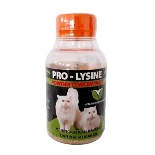 Vitamin Penambah Nafsu Makan Kucing PRO LYSINE Cat 50gr dan Immune