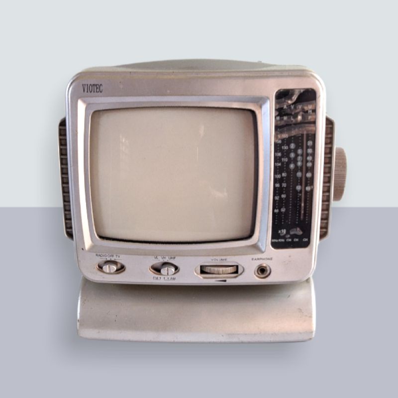 Tv hitam putih 5 inchi Barang antik