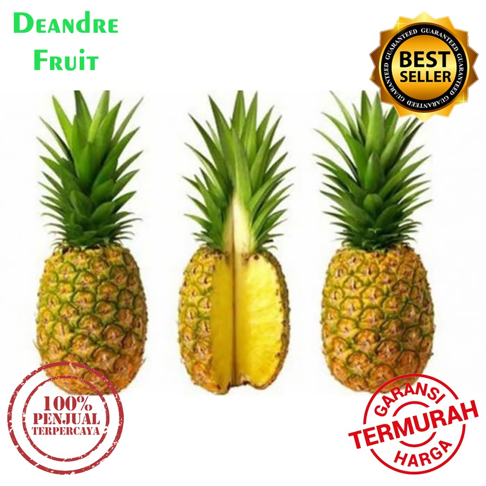 

PROMO MURAH Nanas Madu SUPER JUMBO 1pcs uk besar Honey Pineapple