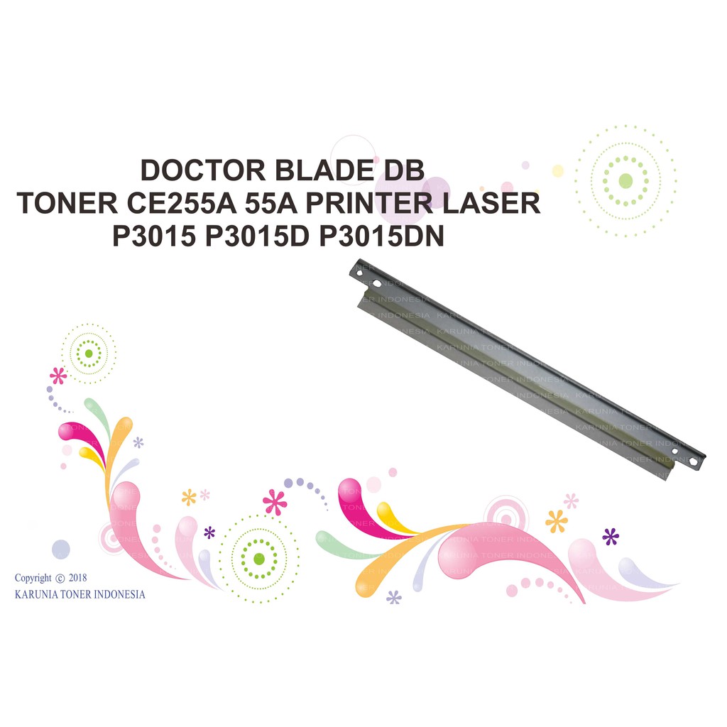 Doctor Blade DB Toner CE255A 55A Printer Laser P3015 P3015D P3015DN