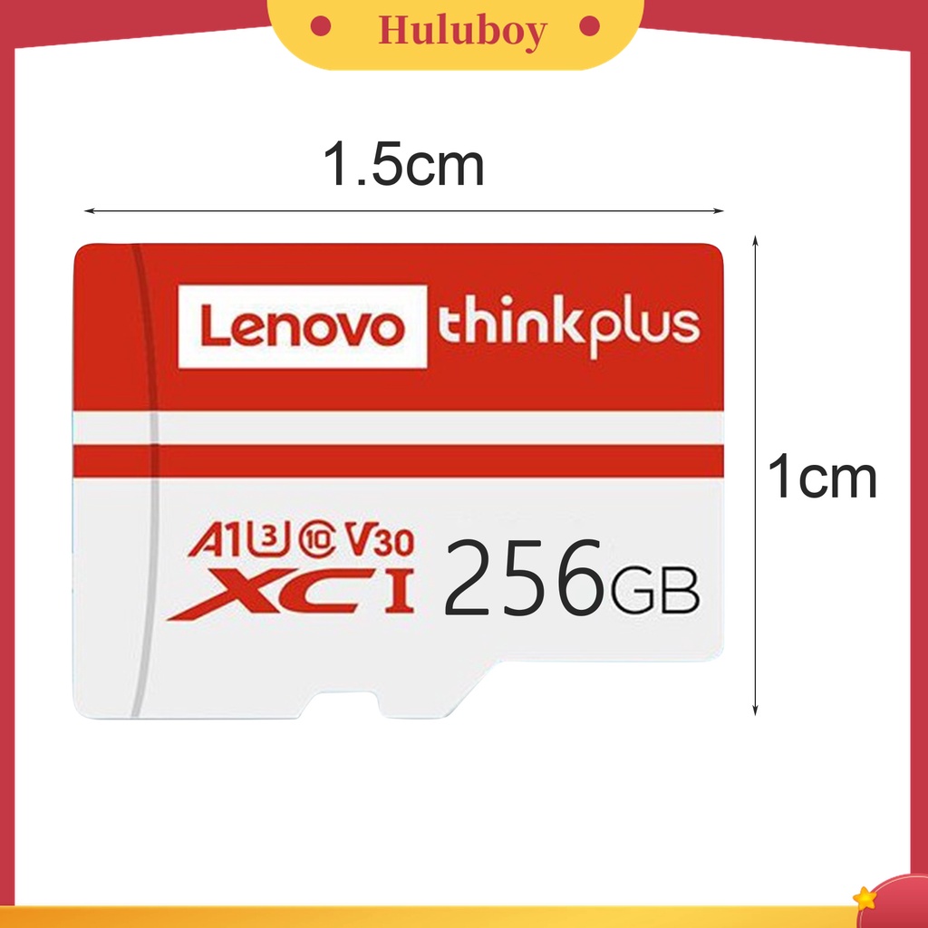 (Huluboy) Lenovo Memory Card U3 High Speed 32GB / 64GB / 128GB / 256GB / 512GB / 1TB TF / Micro-SD