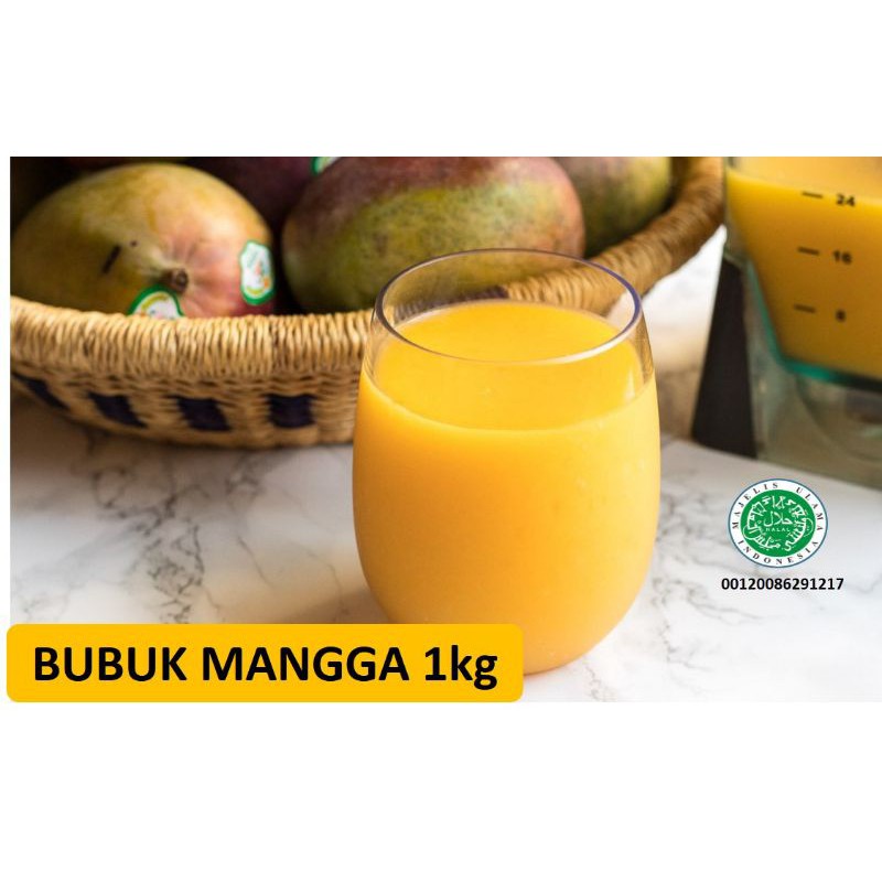 

Bubuk Mangga 1kg / Powder Mango 1kg / Bubuk Minuman Mangga 1kg