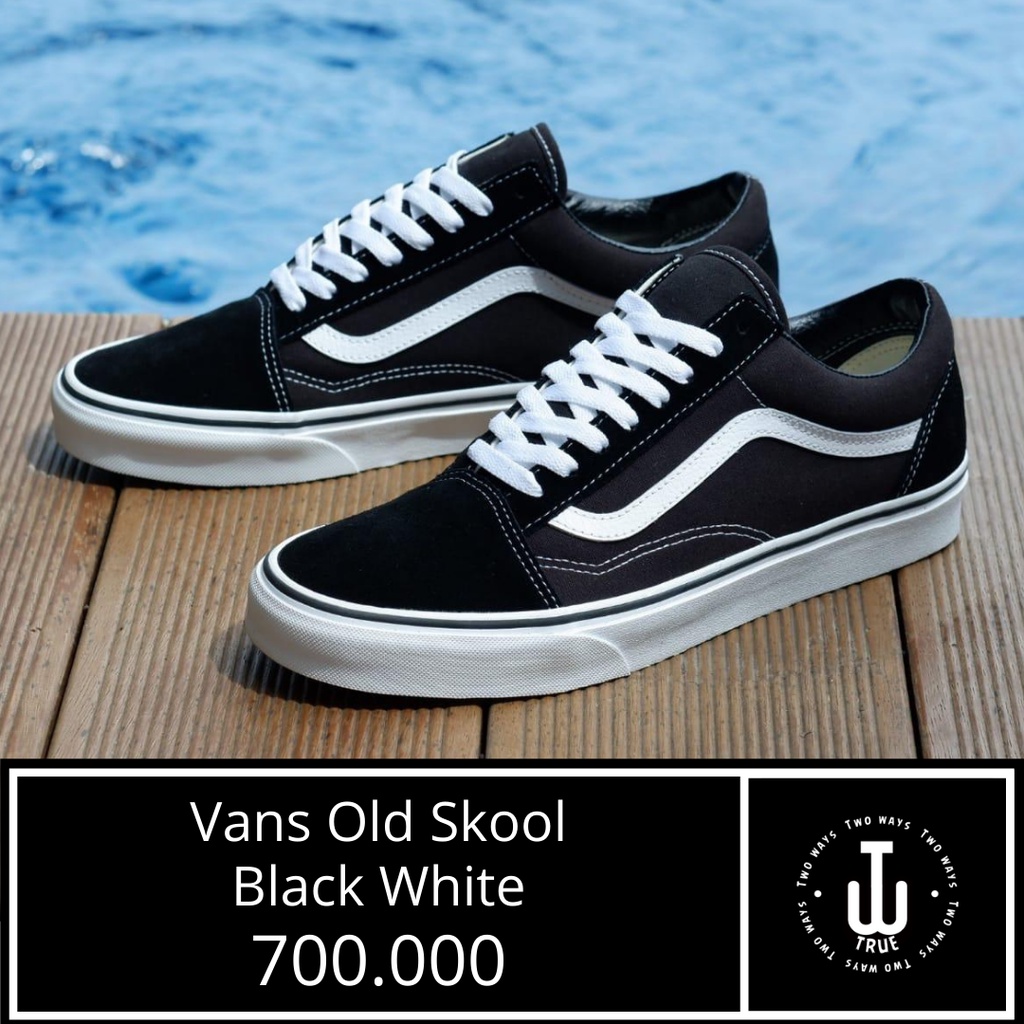 Harga sepatu shop vans old school