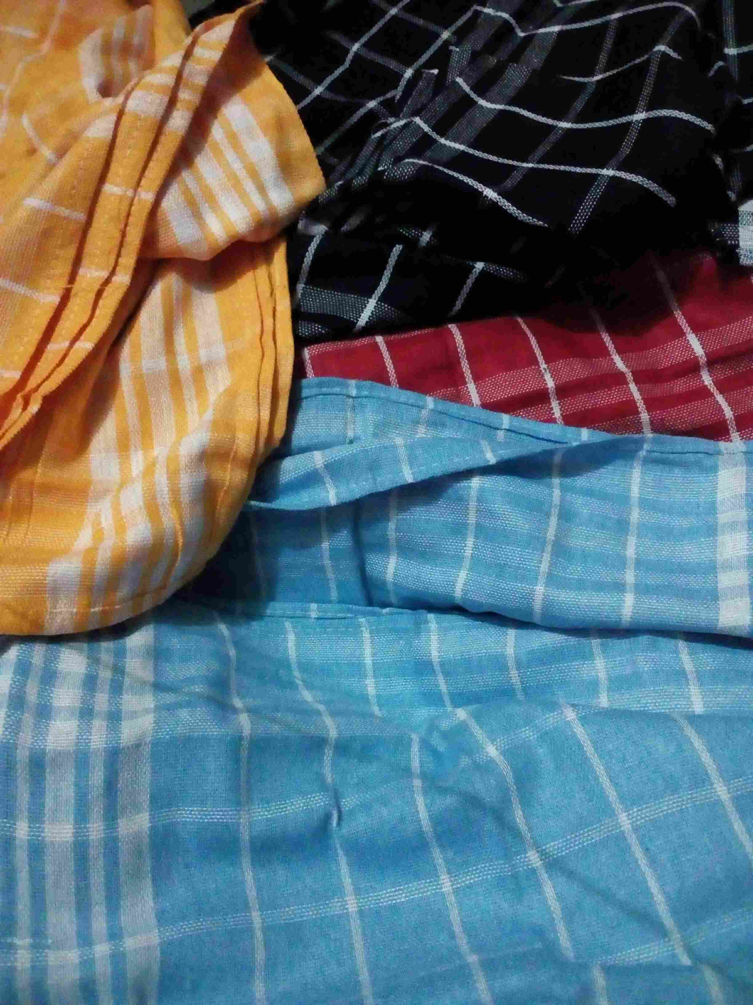 Kain Serbet/lap Piring/warna Per Lusin (12 Pcs)