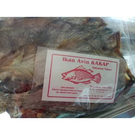 

Ikan Asin Kakap Hitam Ikan Krapu