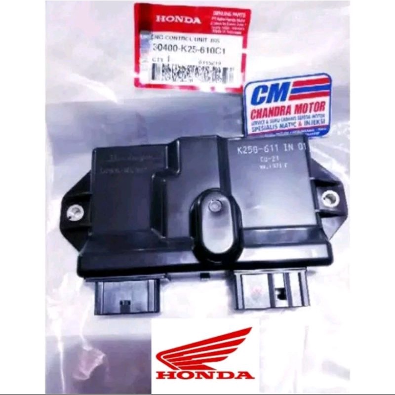 ecu ecm cdi honda beat scoopy fi iss th 2015-2016 original AHM 30400-K25-610C1