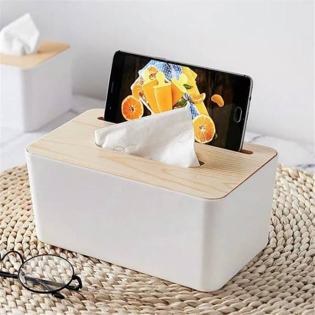 Kotak Tisu Kayu Tissue Box Minimalis