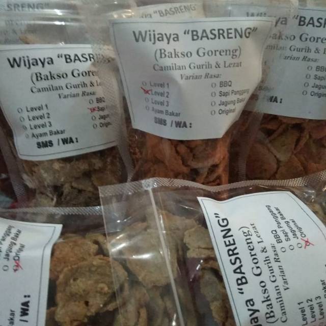 

Basreng all varian rasa