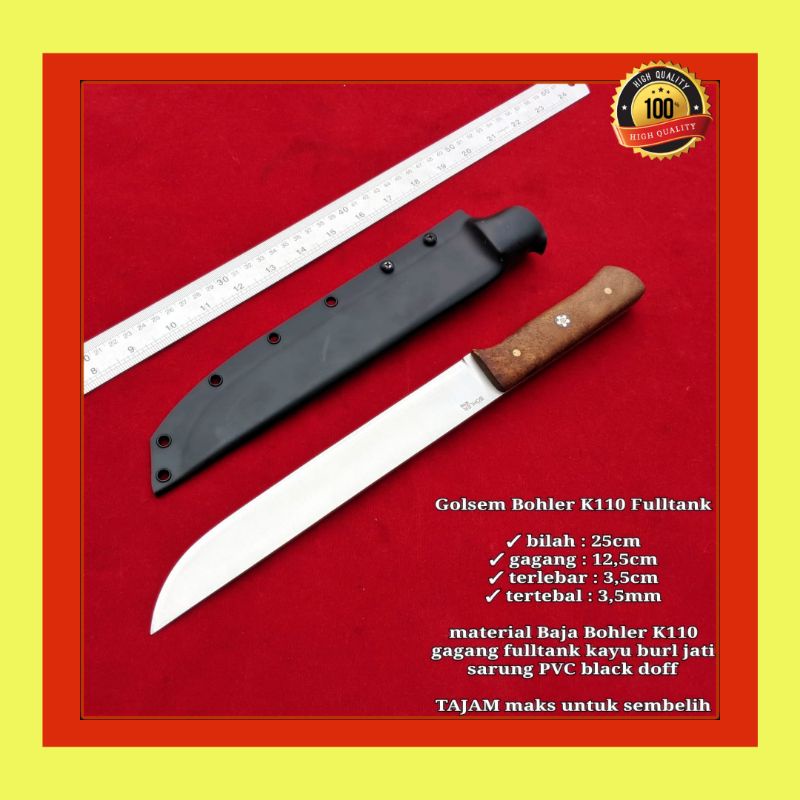 PISAU SEMBELIH BOHLER K110 SUPER TAJAM BERKUALITAS PREMIUM