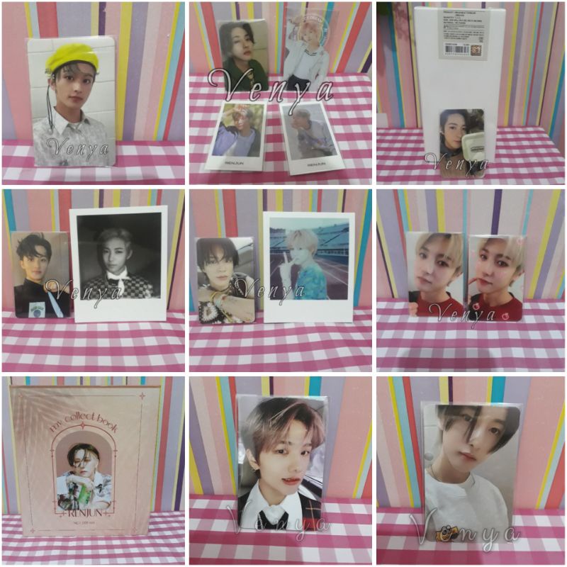 PC Photocard Renjun Yizhiyu 1 2 Tumblr Cafe Boring Polaroid From Home Chenle Jeno Mark Jisung Penabu