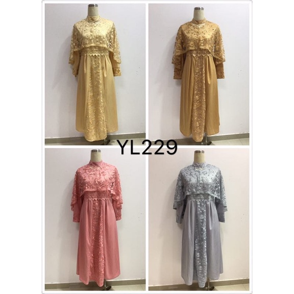 gamis yul brokat yl229