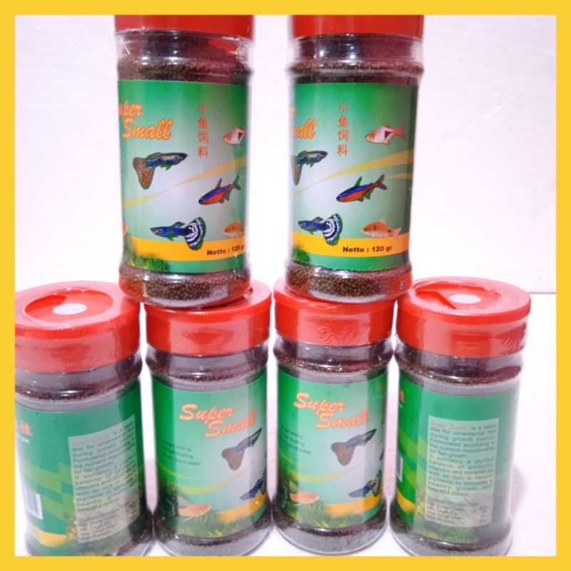 PELET IKAN KECIL/PELET IKAN IMPORT SUPER SMALL 0,5m
