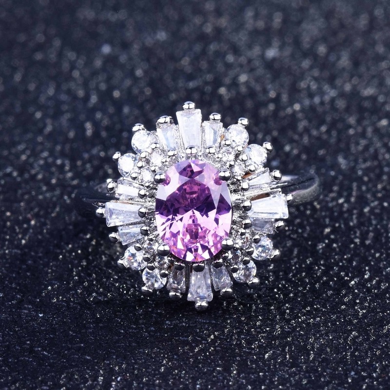 New Personalized Natural Moissanite Diamond Ring