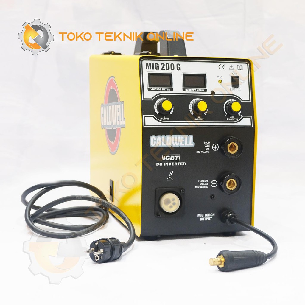 Mesin Las Inverter MIG 200 IGBT Caldwell