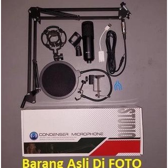 Paket recording smule youtube mic condenser BM800 Original Full Set .