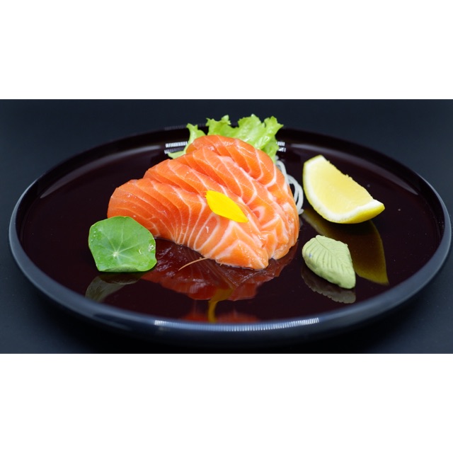 

Salmon sashimi