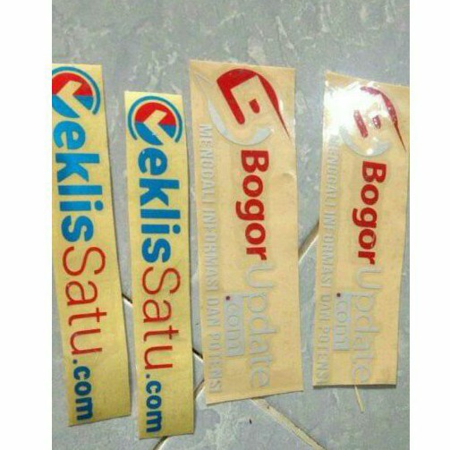 

Cutting Stiker Logo/Kaligrafi