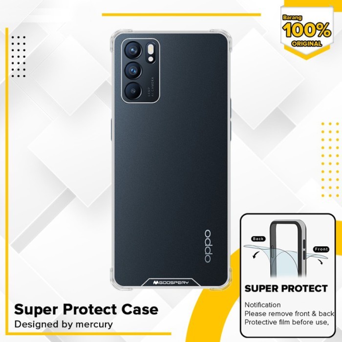 Case Casing Oppo Reno 6 5G - Super Protect Case Goospery Original