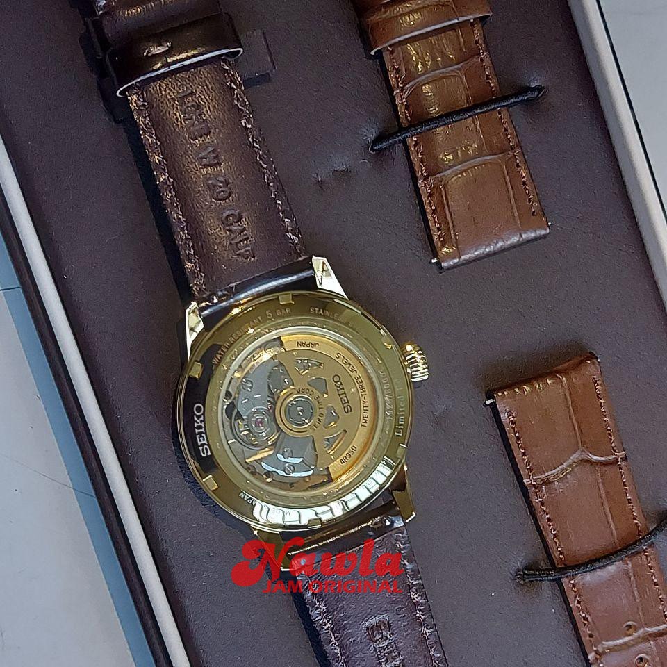 Seiko Presage SRPD36J1 Cocktail Brown Dial - Jam Tangan Pria SRPD36