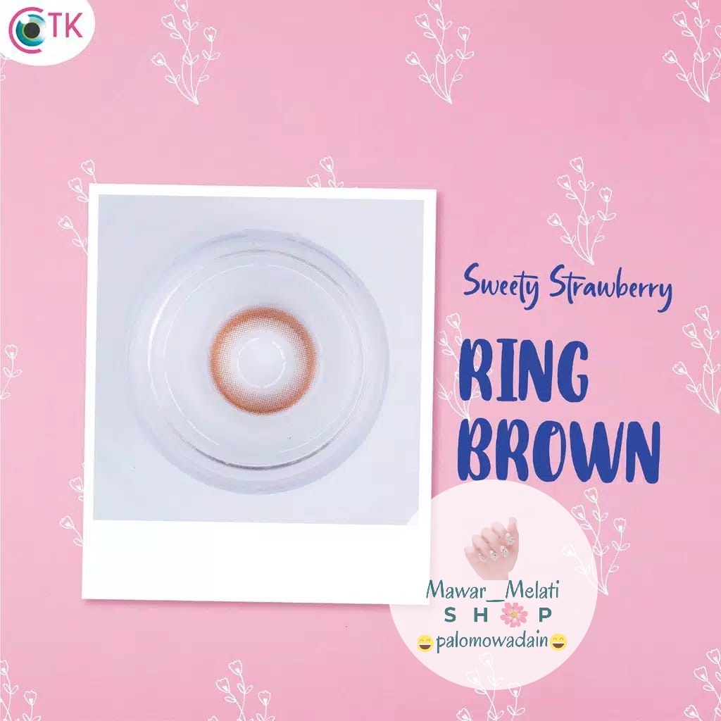 Softlens STRAWBERRY plano softlen