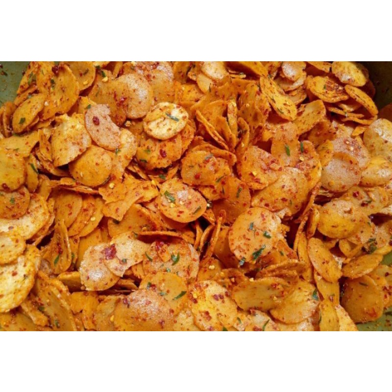 

Kripik cimol kering/Kripik cimol pedas/Cimol garing gurih Murah