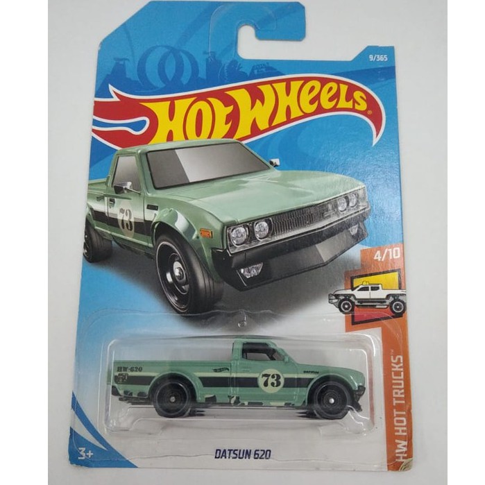 Diecast Hot Wheels DATSUN 620 Hijau Army HW Pickup Hotwheels Pick Up Mobil Mainan Anak