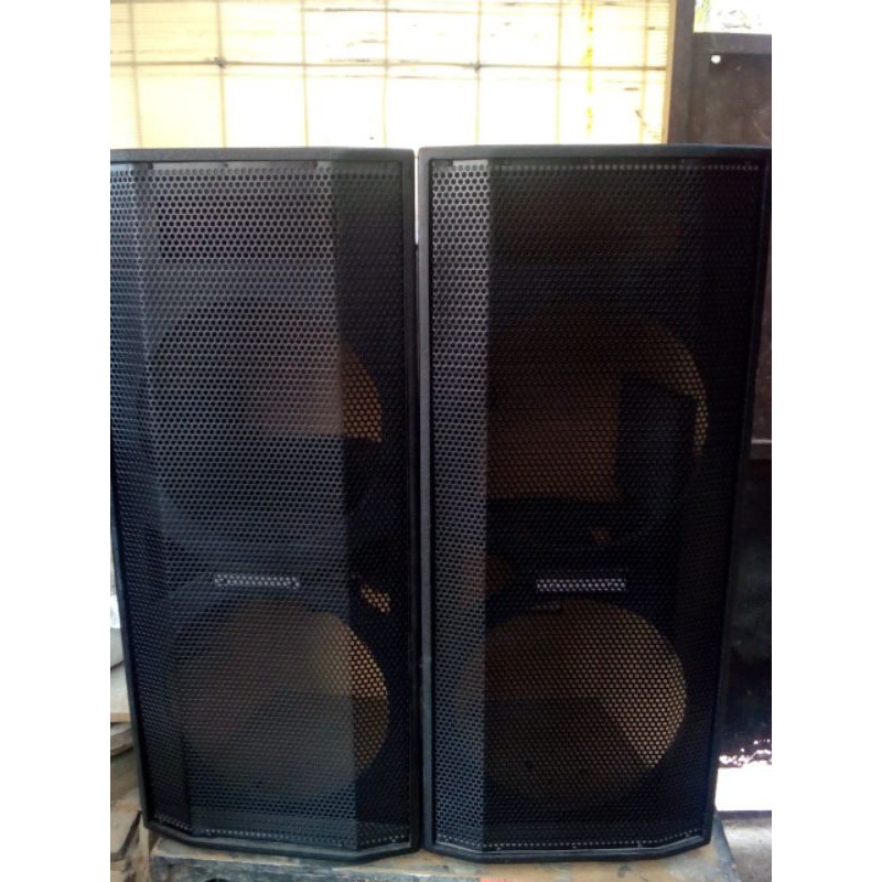 box speaker 3 way ram lokal sepasang 15 inchi bahan multiplek