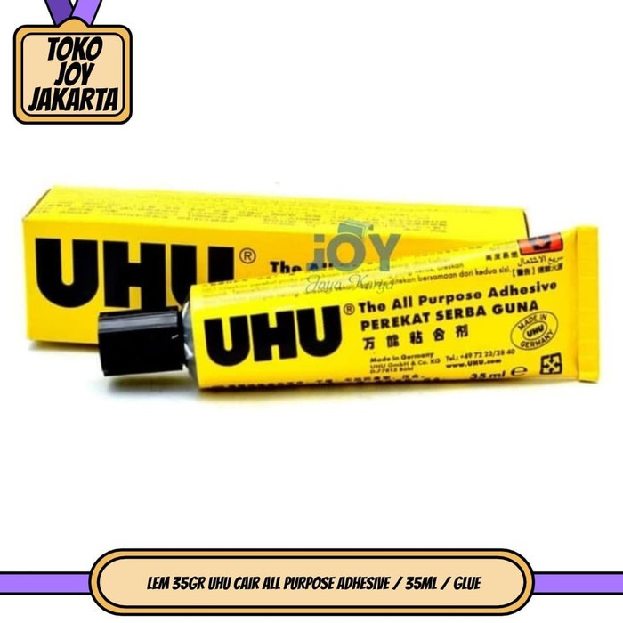 

LEM 35GR UHU CAIR ALL PURPOSE ADHESIVE / 35ML / GLUE