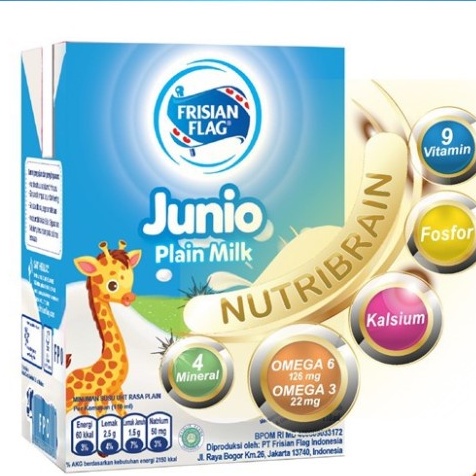 

Frisian Flag Junior Uhtm Plain Cp 110Ml Mp