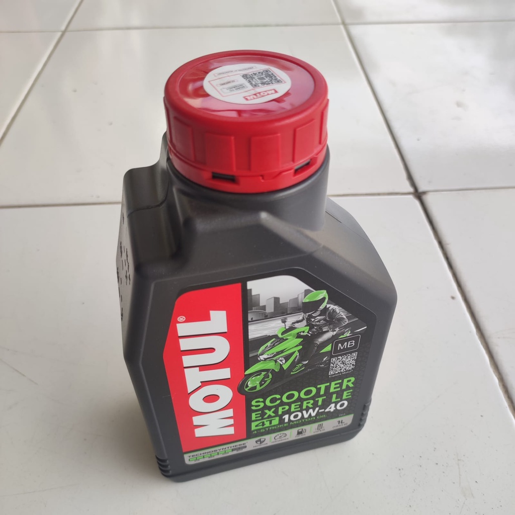 Oli MOTUL SCOOTER EXPERT LE 10W40 0.8L oli motor matic