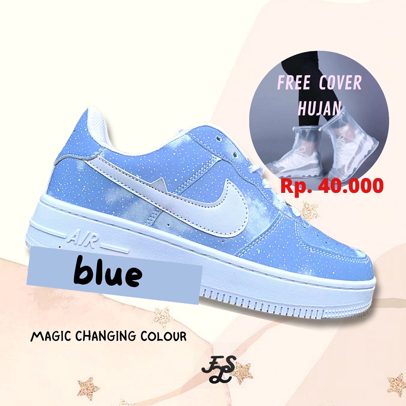 LUMMYSHOP SEPATU WANITA CLOUDY MAGIC CHANGING SNEAKERS IMPORT ( 2 WARNA REALPICTURE )