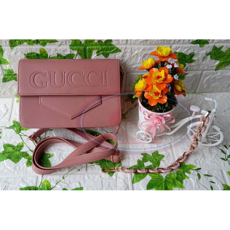 Tas wanita GUCCI tali rantai