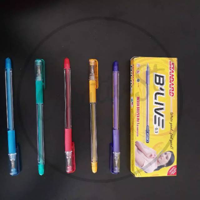 Jual Standard B-Live 0.3 Pulpen Standar | Shopee Indonesia