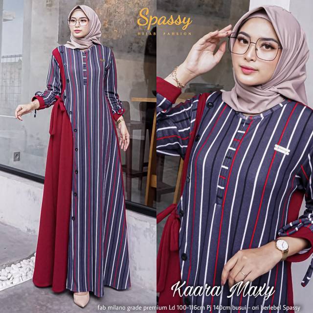 READY KAARA MAXY GAMIS SYANTIIK KEKINIAN ORI BY SPASSY