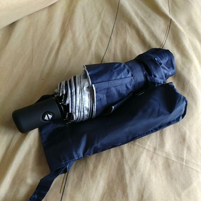 Payung Lipat 3 Buka Tutup Otomatis / Lapis Silver Uv / Grc - 510