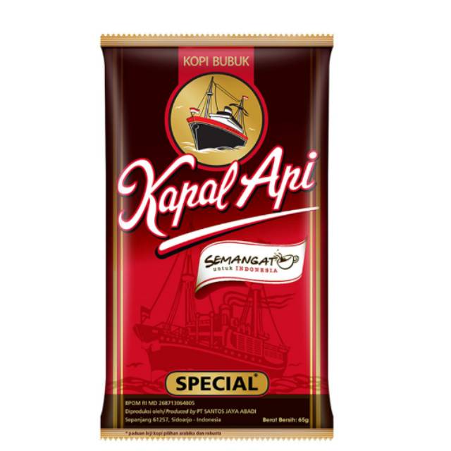 

Kopi kapal api 65gr