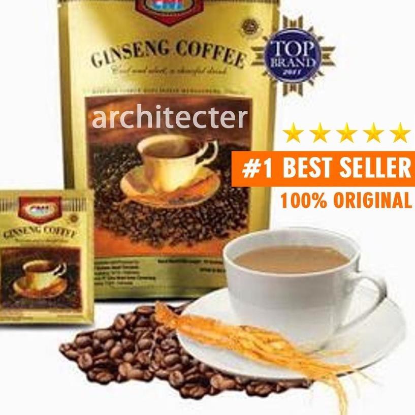 

T5D✢ GINSENG COFFEE CNI KOPI GINSENG ASLI ORIGINAL ISI 20 SACHET TERBARU