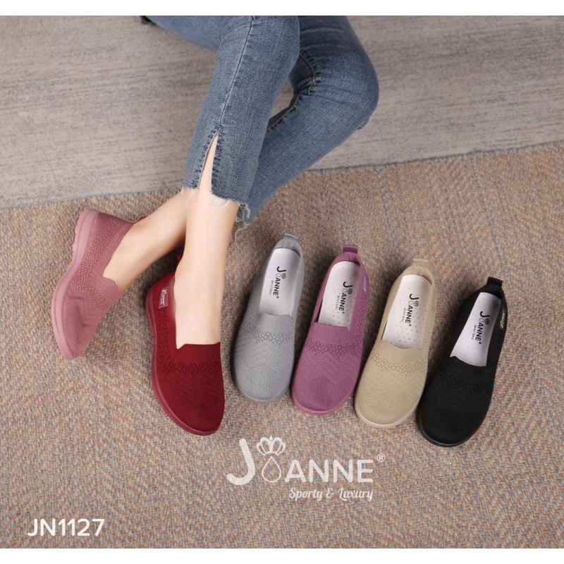 JOANNE FLYKNIT FLAT SHOES JN1127