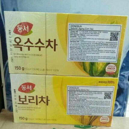 

paket hemat corn tea + barley tea 150 Gr