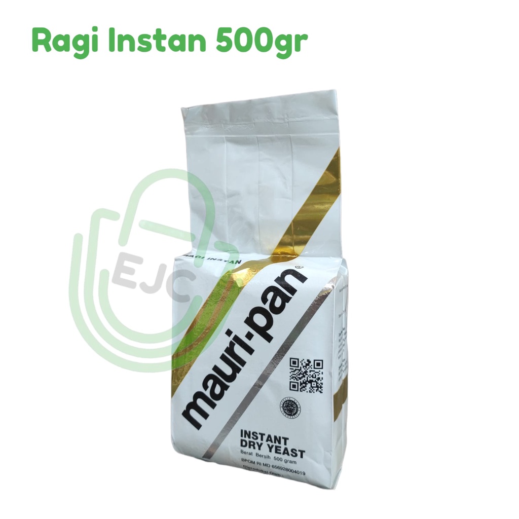 

Ragi Instan Instant Dry Yeast Mauripan 500gr