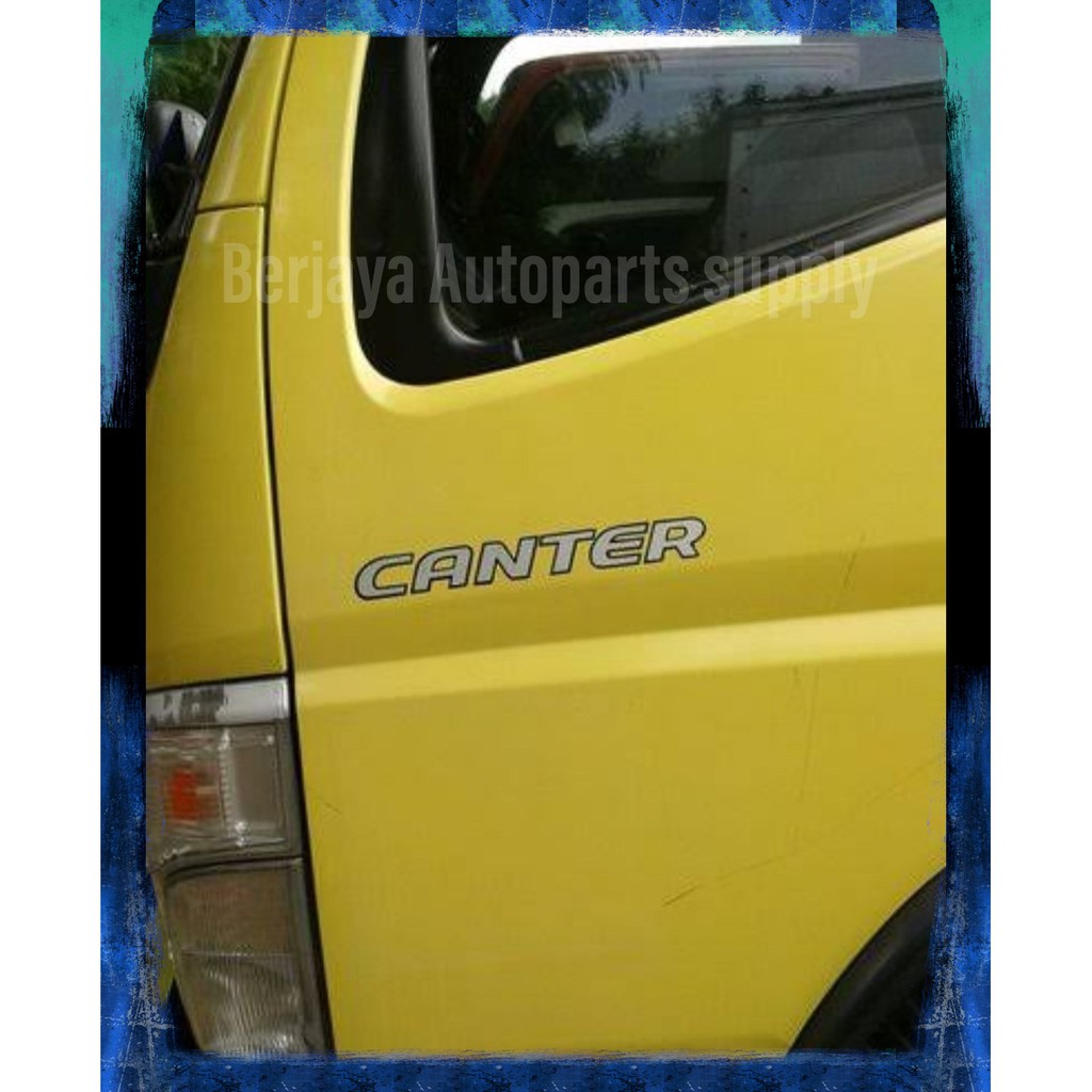 stiker canter di pintu coltdiesel ORIGINAL