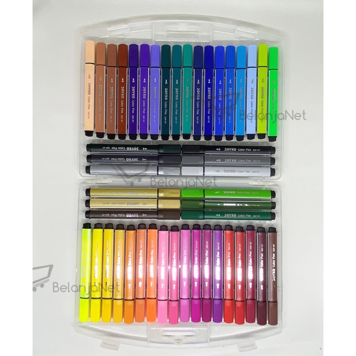 

Cuci Gudang Spidol Pen Warna Dapat Dicuci Segitiga Triangular Joyko Clp-57-48 Hot Sale