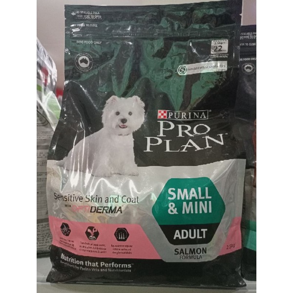 PROPLAN SMALL AND MINI ADULT SENSITIVE SKIN AND COAT / PRO PLAN DOG 25KG