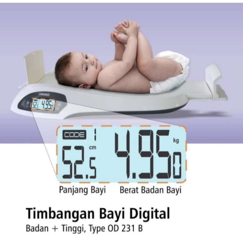 Timbangan Bayi Digital Merk ONEMED OD 231B