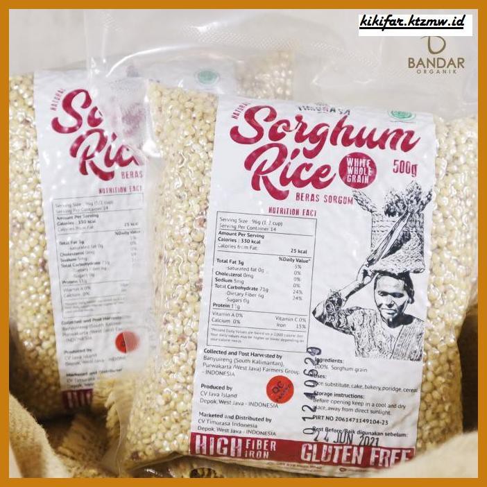 

ANEKA-BERAS- SORGHUM RICE / BERAS SORGUM GLUTEN FREE - TIMURASA -BERAS-SEHAT.