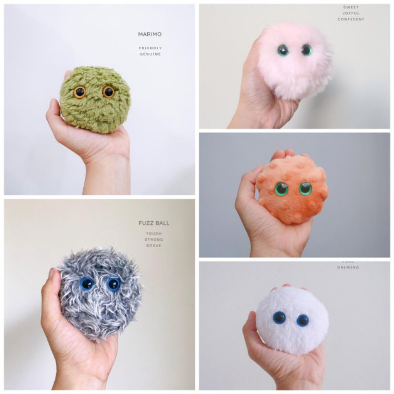 Worry pet Vol. 01- Sensory toy for mental health anxiety buddy - Fidget - Stress ball