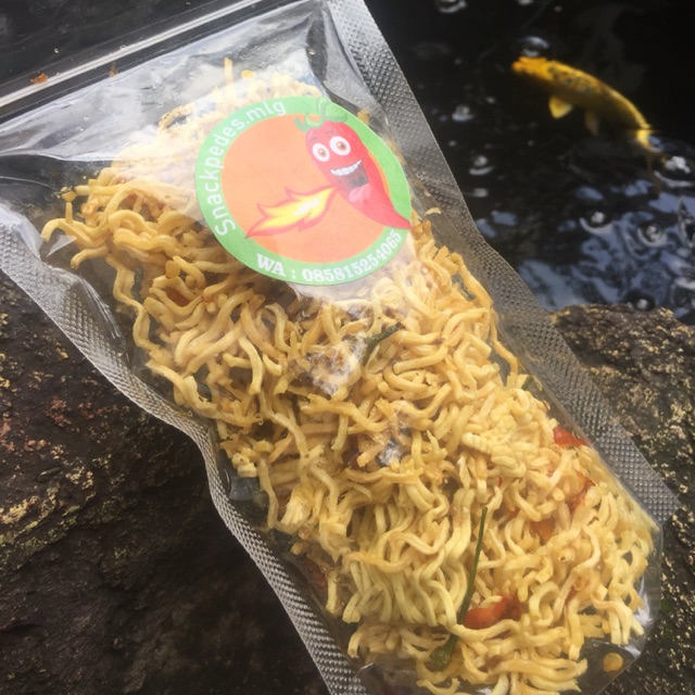 

Mie pedes 100% cabe asli