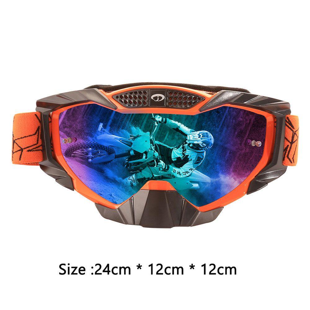 Populer Kacamata Motor Riding Accessori Motocross Ski Goggle Anti Silau Eyewear Sunglasses Kacamata Helm