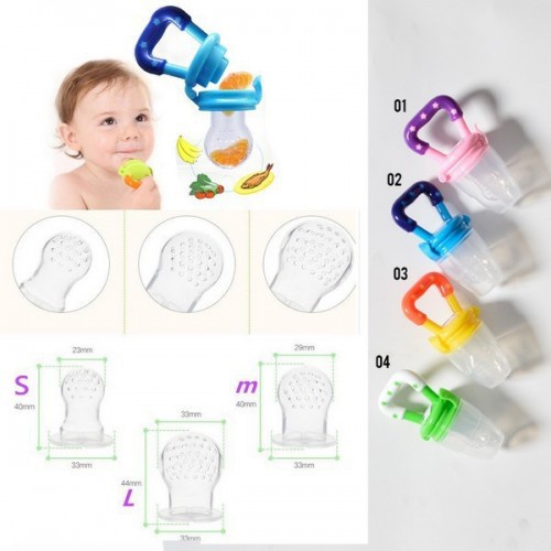 VnM002 | Baby Fruit &amp; Food Feeder / Empeng Buah Bayi / Dot Buah Bayi / Fruit Feeder Pacifier